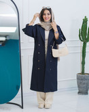 بارونی کتان تی سی زنانه مدل سپینود
