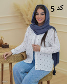 شومیز لینن دبل فیس زنانه مدل پارساتا