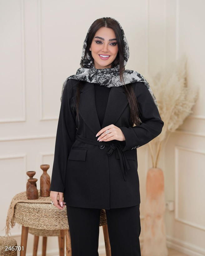 کت گاواردین زنانه مدل آیدانا
