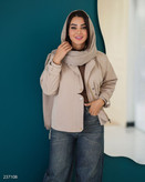 بامبر جکت زنانه مدل شانلی