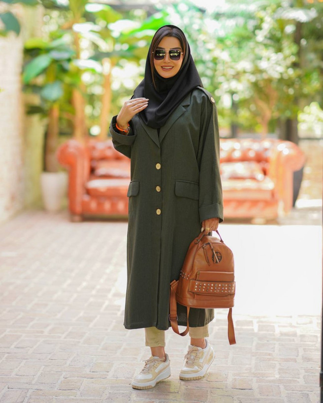 مانتو کاربردی دانشجویی اداری