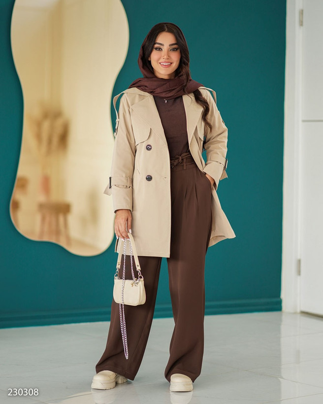بارونی زنانه مدل نیکدل