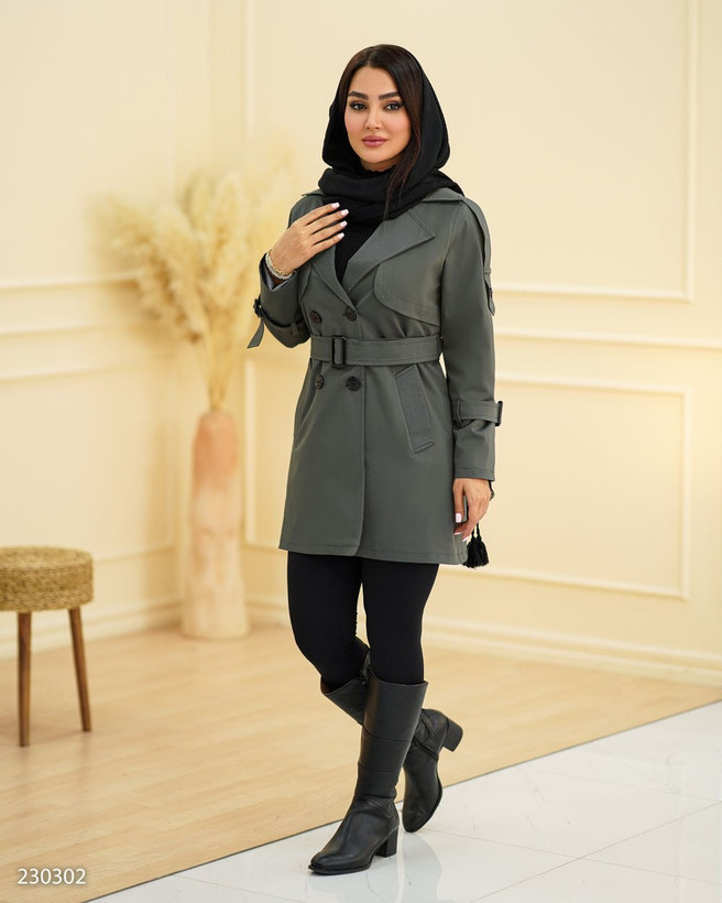 بارونی زنانه مدل نیکدل