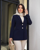 کت کرپ بزیاق زنانه مدل هلیا