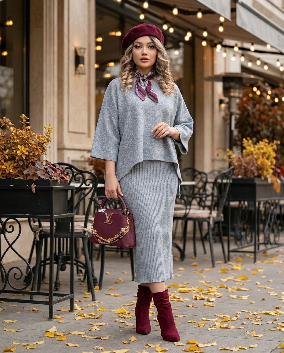 سارافن و رویه بغل گوشواره دار مدل مروارید