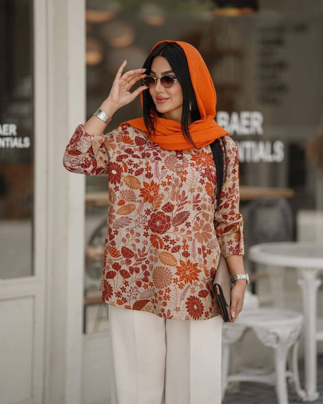 شومیز زنانه مدل پارمیدا