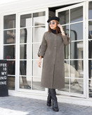 مانتو بافت آستین گت مدل آوان
