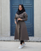 مانتو دانشجویی بلند دویقه پرشیا