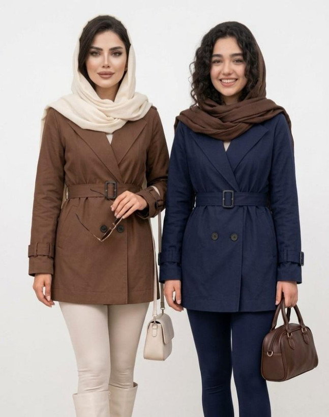 مانتو کتان زنانه مدل آرام