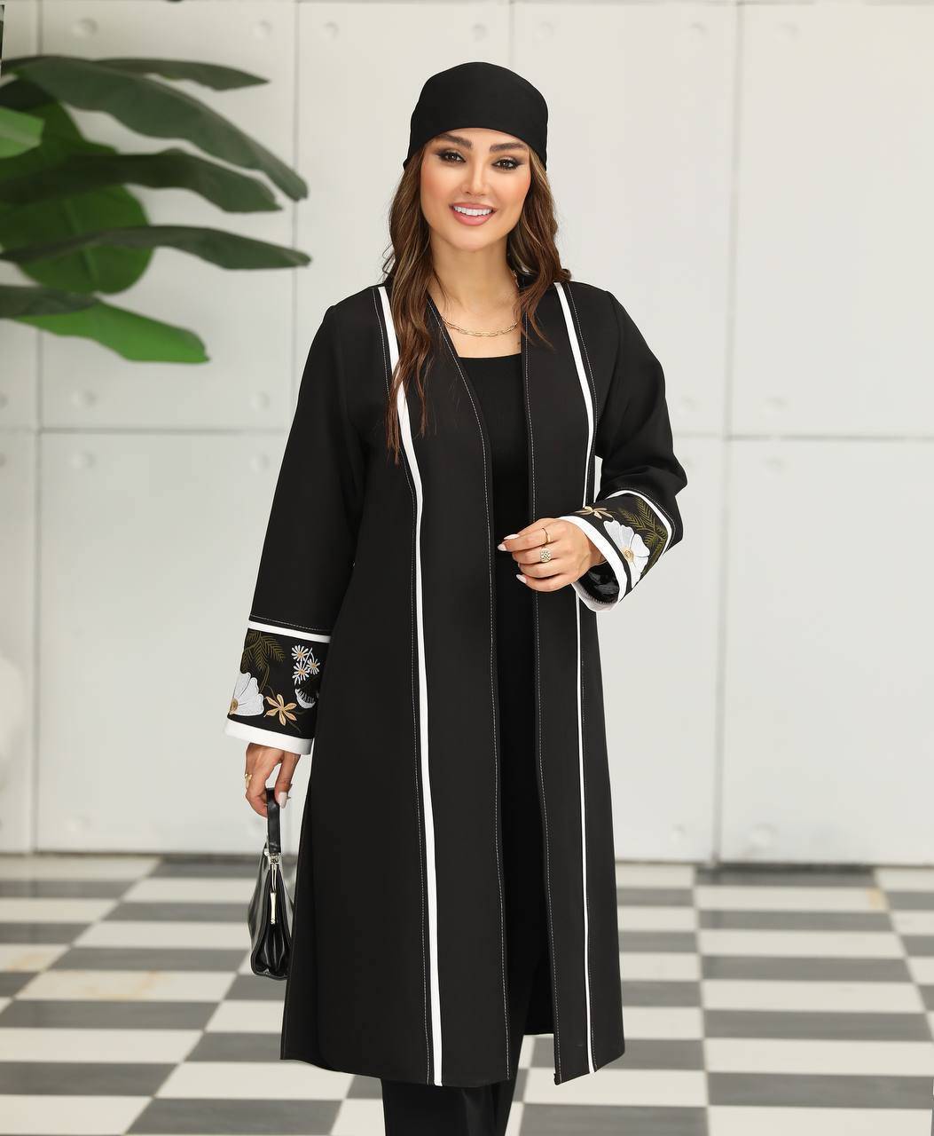 مانتو گلدوزی مدل گیسلار