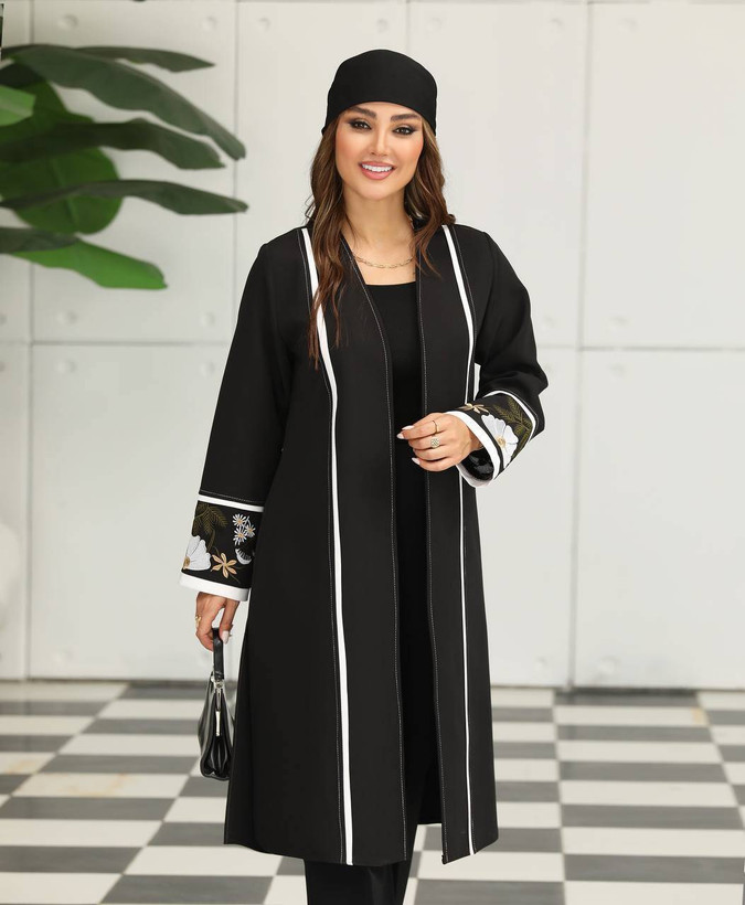مانتو گلدوزی مدل گیسلار