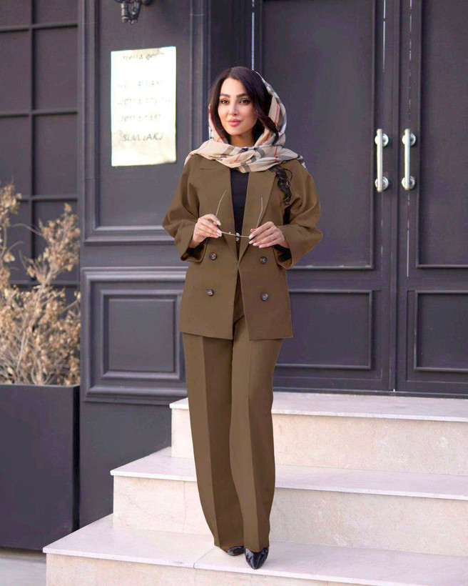 کت شلوار زنانه مدل ریما