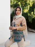 مانتو مخمل کبریتی مدل روناک