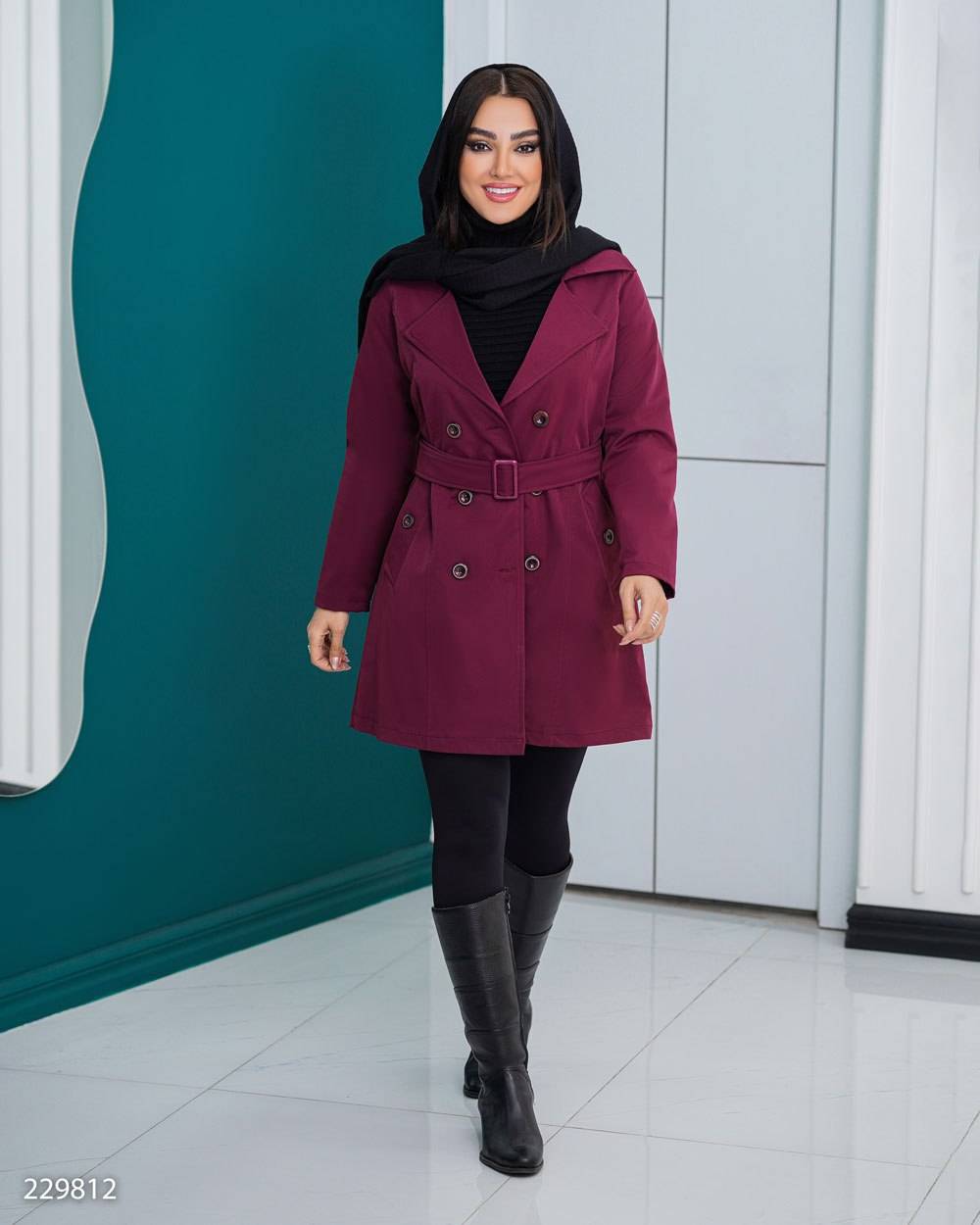 بارونی زنانه مدل جیانا
