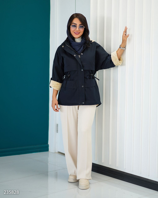 کاپشن کتان tc زنانه مدل الهام