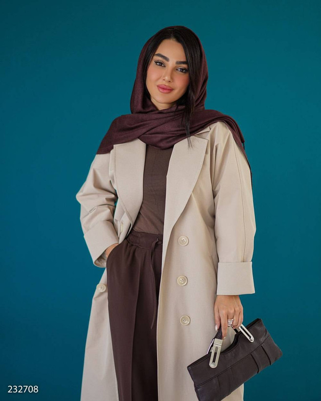 بارونی زنانه مدل نوشاد