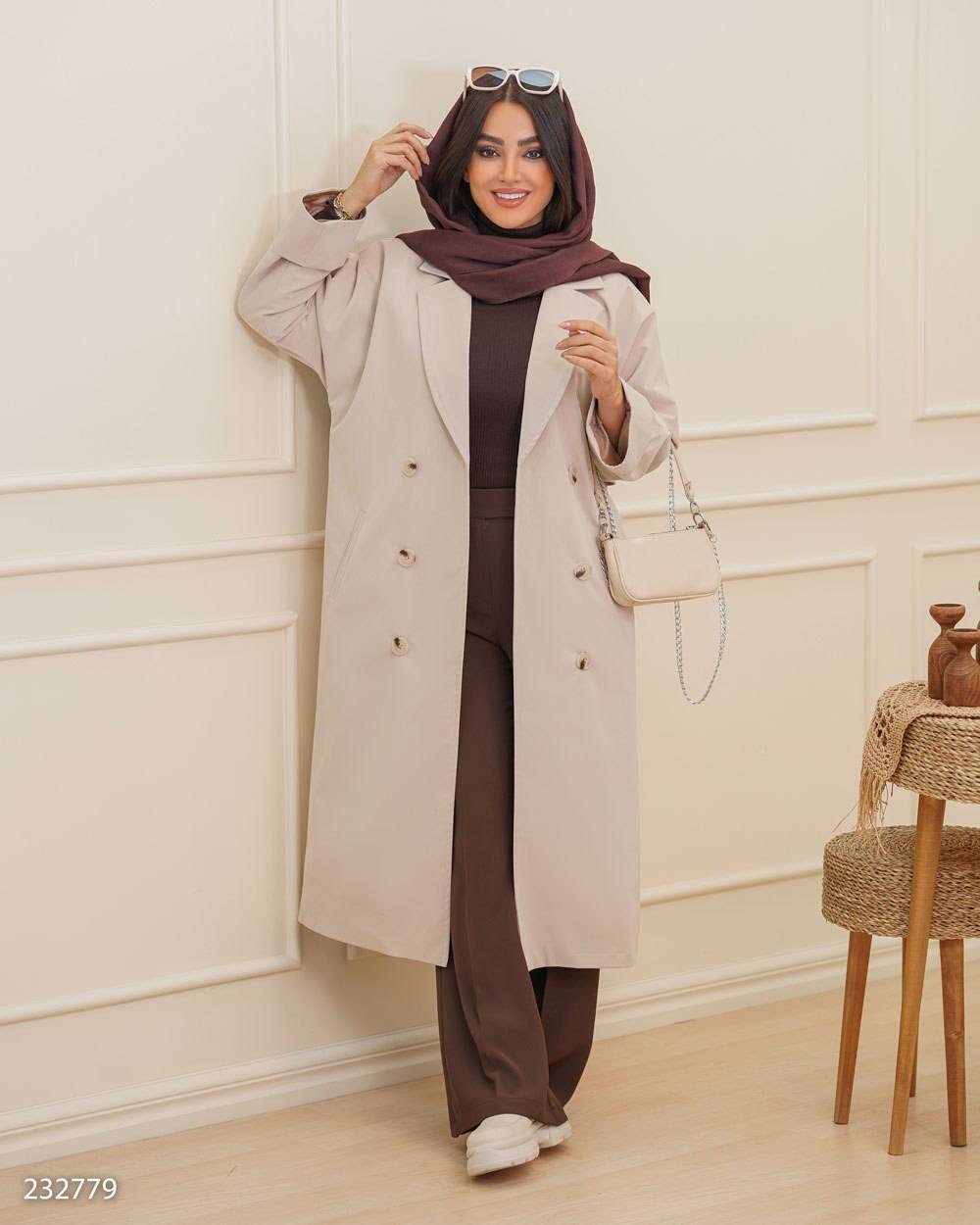 بارونی زنانه مدل نوشاد