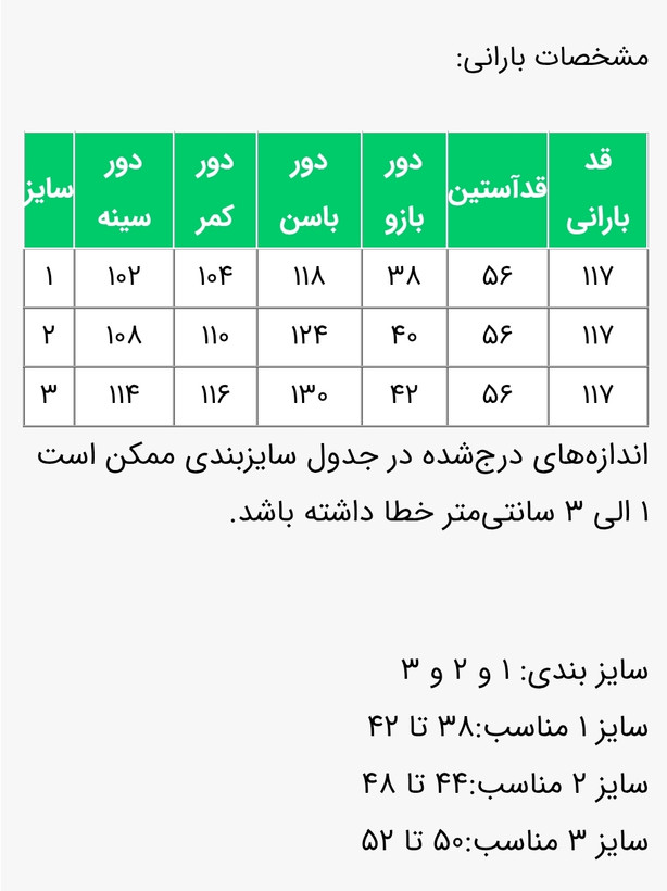 بارونی مدل لورنا